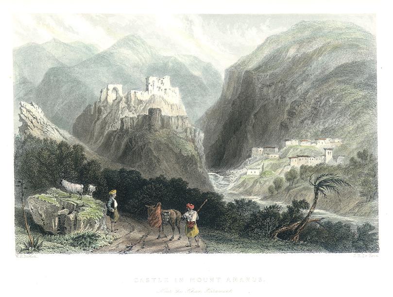 Holy Land, Castles in Mount Amanus, 1837