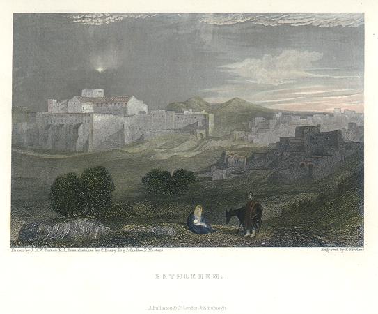 Holy Land, Bethlehem, 1856