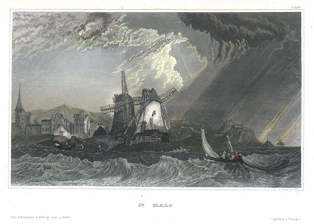 France, St.Malo, 1837