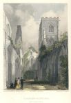Llandaff Cathedral, 1836