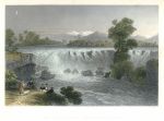 Turkey, Fall of the River Cydnus, near Tarsus, 1837