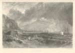 Kent, Dover view, Turner/Lupton mezzotint, 1877