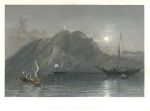 Holy Land (Turkey), Mount Casius from the Sea, 1837