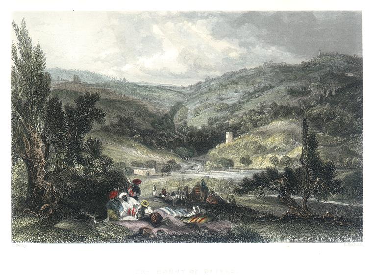 Jerusalem, Mount of Olives, 1837