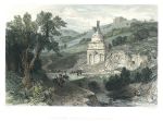 Holy Land, Absolom's Tomb near Jerusalem, 1837