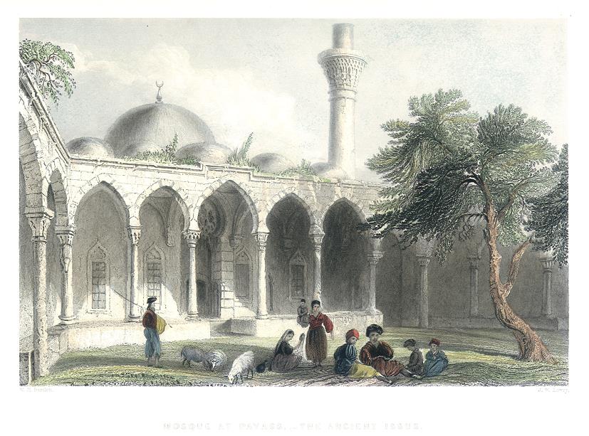 Holy Land, Mosque at Payass, the ancient Issus, (Turkey), 1837