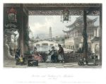 China, Peking, Pavilion & Gardens of a Mandarin, 1843