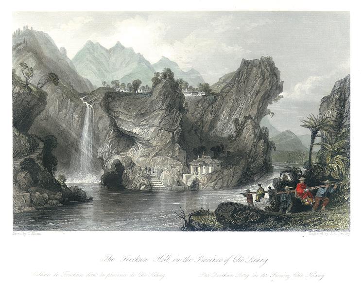 China, Foochun Hill in Che Keang Province, 1843