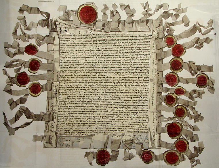 Scottish Act of Succession of Queen Mary, 1542, facsimile of 1819