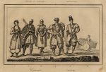 Caucasus, costumes, 1838