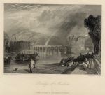 France, Bridge of Meulan, 1837