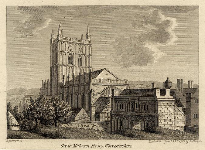 Worcestershire, Great Malvern Priory, 1786