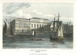 London, New Custom House, 1816