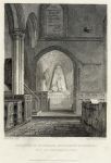 Devon, Buckland Monachorum Church, 1830