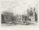 London, Ruins of Ely Palace & Chapel in Holborn, 1830