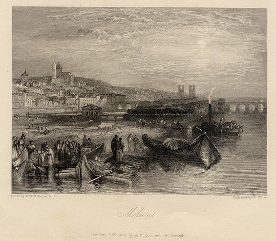 France, Melun, 1837