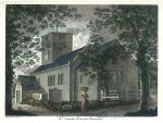 London, St.James Church, Friarn Barnet, 1800