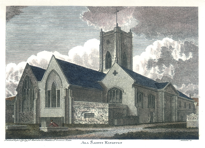 London, Kingston, All Saints Church, 1800