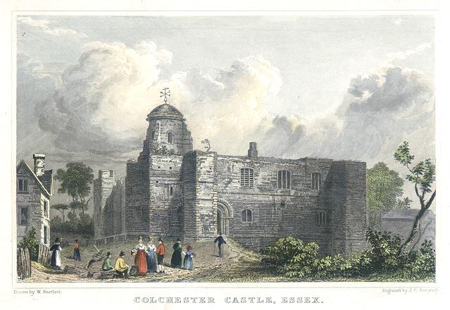 Essex, Colchester Castle, 1834