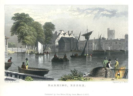 Essex, Barking, 1834