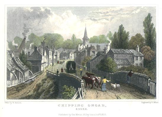 Essex, Chipping Ongar, 1834