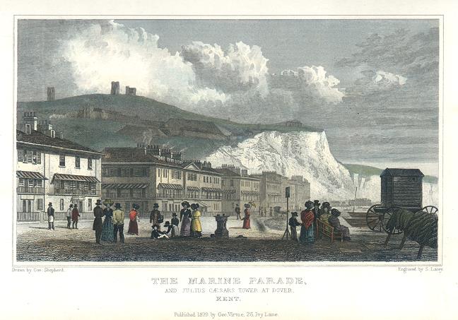 Kent, Dover, Marine Parade, 1832