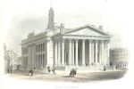 London, the new Royal Exchange, 1843