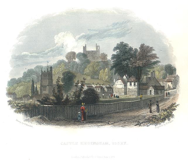 Essex, Castle Hedingham, 1834