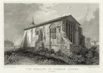 Essex, Dunmow Priory remains, 1834