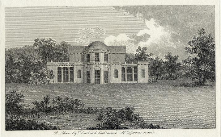 London, Residence of R.Shaw in Dulwich, 1800