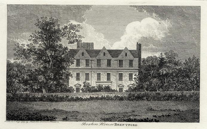 London, Boston House at Brentford, 1800