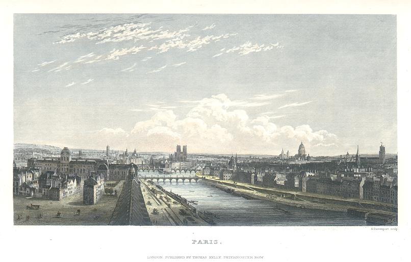 Paris view, 1843