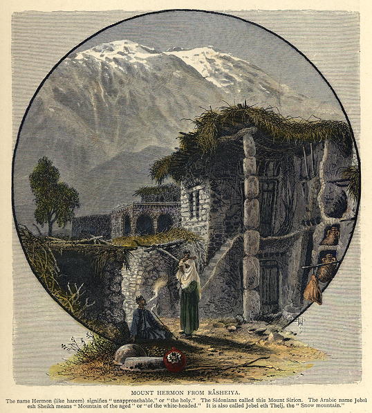 Lebanon / Syria, Mount Hermon, 1880