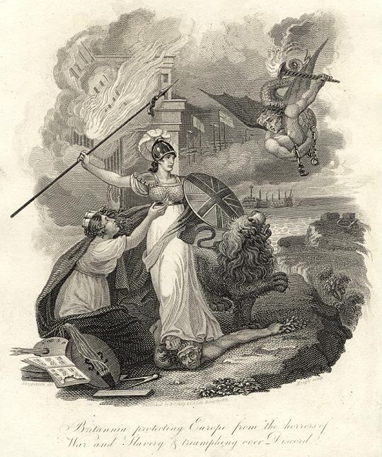 Frontispiece to History of the Wars of the French Revolution, 1817