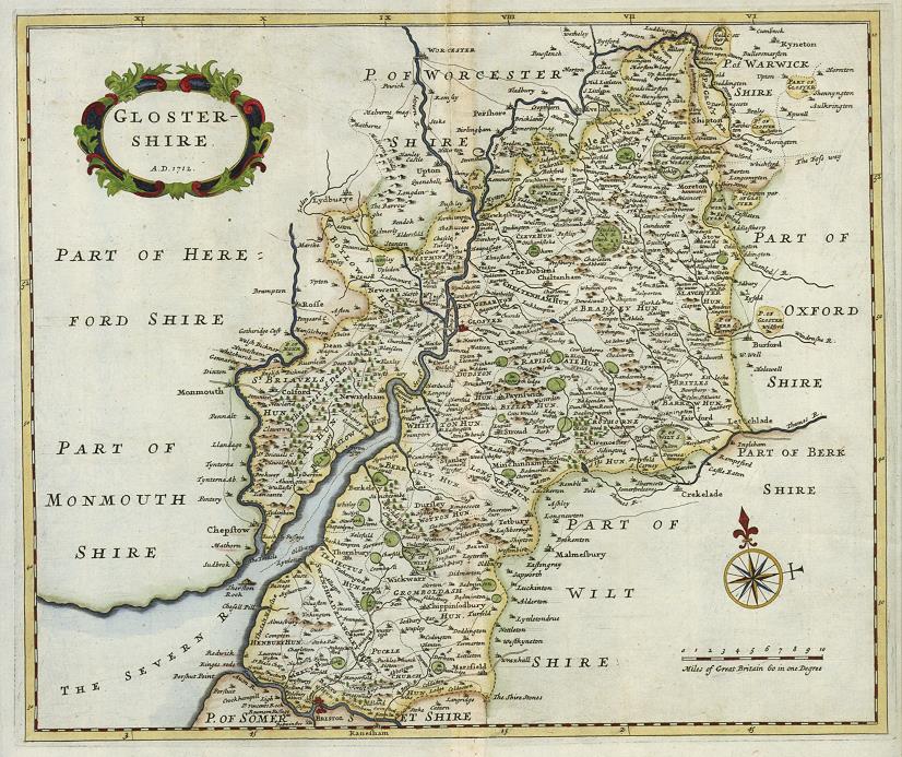 Gloucestershire, 1712