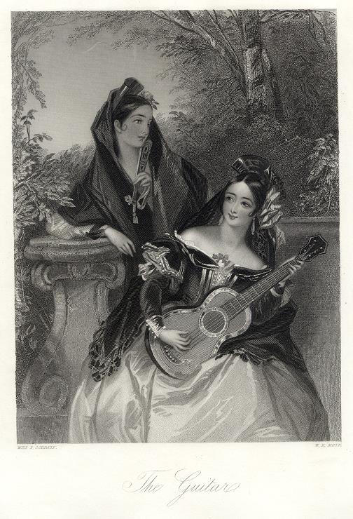 The Guitar, 1849