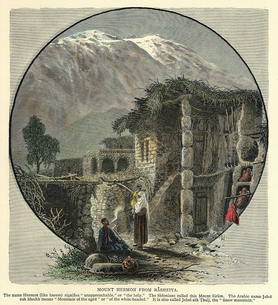 Lebanon / Syria, Mount Hermon, 1880