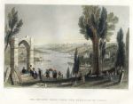 Turkey, The Golden Horn from Eyoub, 1840