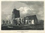 Hertfordshire, South Mimms Church, 1813