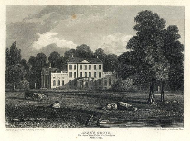 London, Arno's Grove, 1816