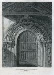 Middx, Harlington Church Porch, 1815
