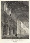 London, Church of St. Bartholomew, Smithfield, 1809