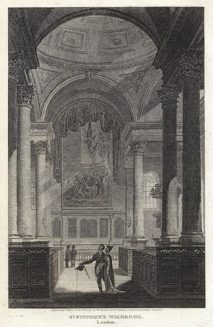 London, St. Stephen's Walbrook, 1808