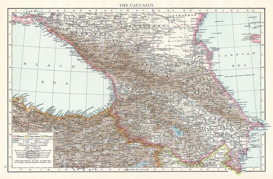 The Caucasus, 1895