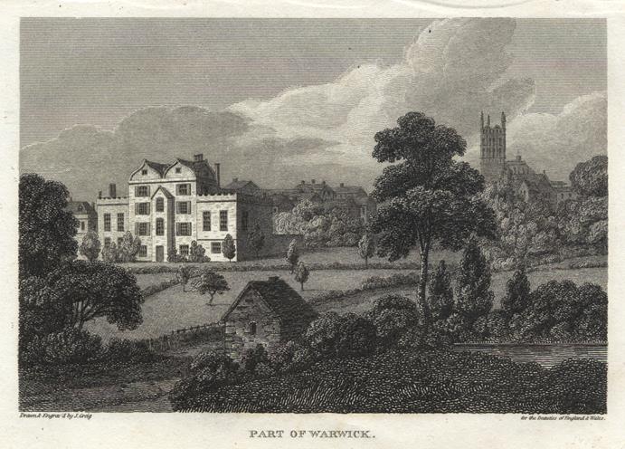 Warwickshire, part of Warwick, 1810