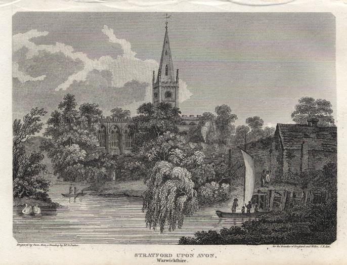 Warwickshire, Stratford Upon Avon, 1812