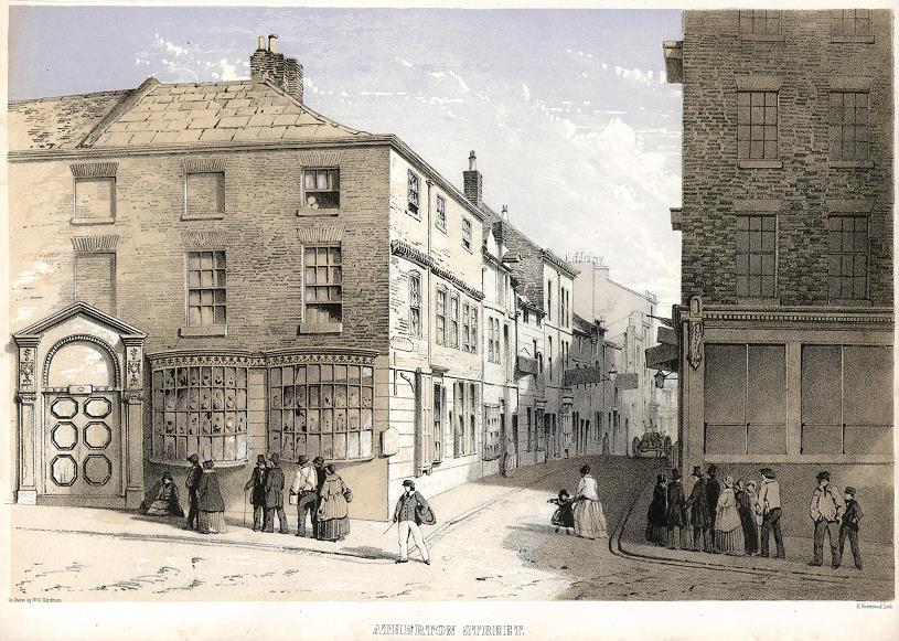 Lancashire, Liverpool, Atherton Street, 1843