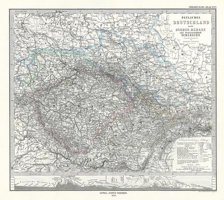 Czech Republic, Eastern Germany, 1879