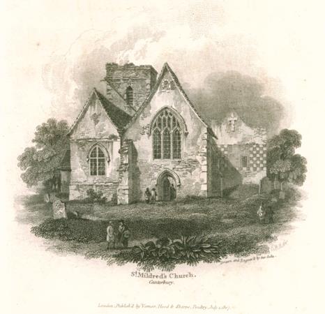 Kent, Canterbury, St.Mildred's Church, 1807