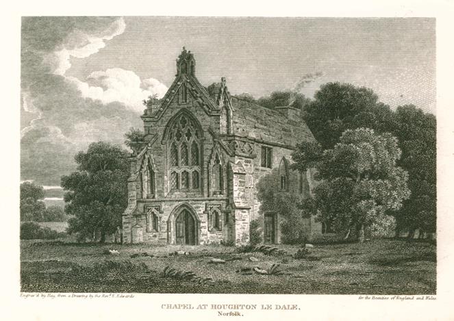 Norfolk, Chapel at Houghton le Dale, 1809